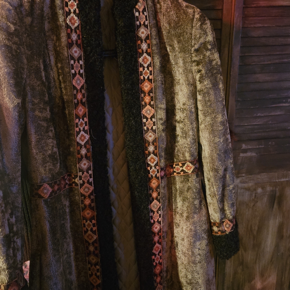 Elegant Multicolor Pea Coat